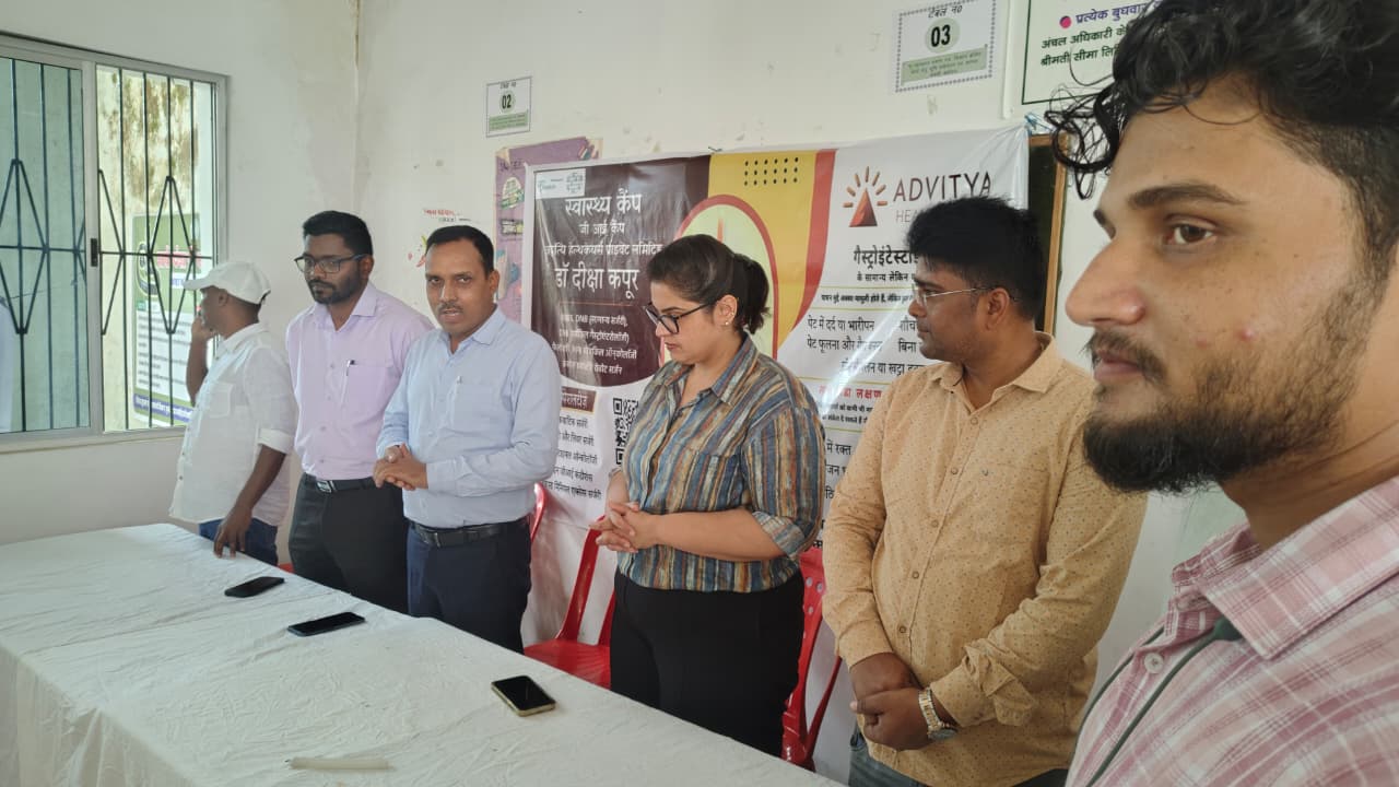 Community GI camp in Ghaghra &mdash; Advitya Healthcares