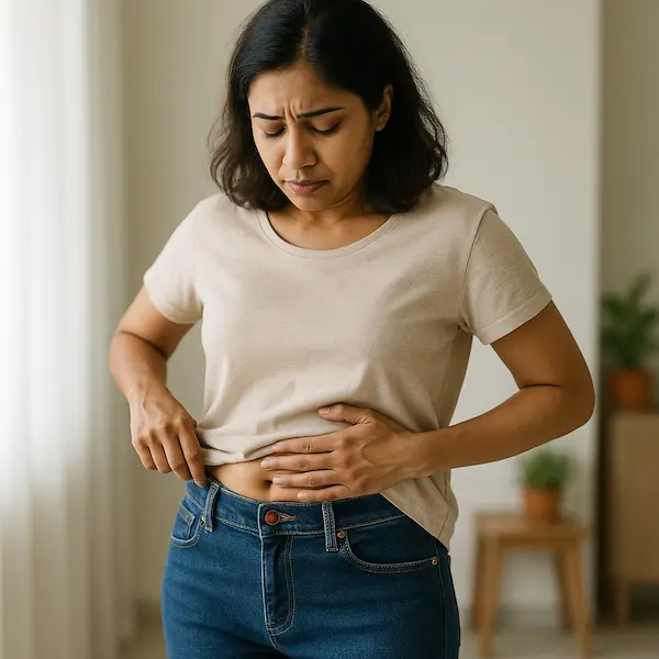 Patient showing weight loss and digestive issues Adviya healthcare