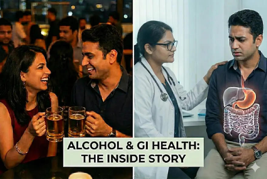 From Weekend Drinks to GI Cancer: What Alcohol Really Does Inside