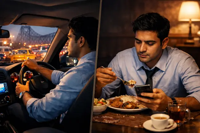 Office, Traffic, Late Dinners: Why Digestive Problems Are Rising in Working Kolkata