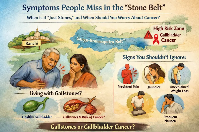 Gallbladder Cancer vs. Gallstones