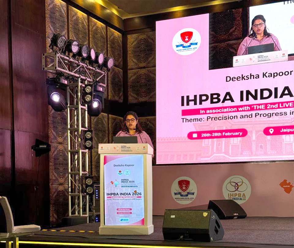 Dr. Deeksha Kapoor IHPBA INDIA 2026 Image