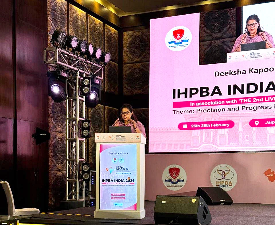 Dr. Deeksha Kapoor IHPBA INDIA 2026 Image