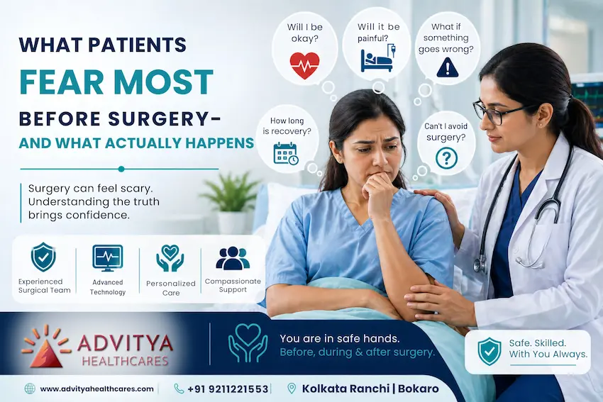 What Patients Fear Most Before Surgery — and What Actually Happens